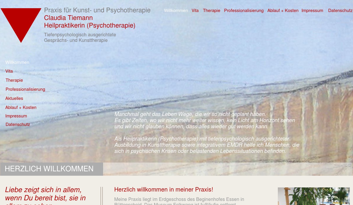 Praxis für Kunst- und Psychotherapie, Tiemann, Claudia Heilpraktikerin (Psychotherapie)