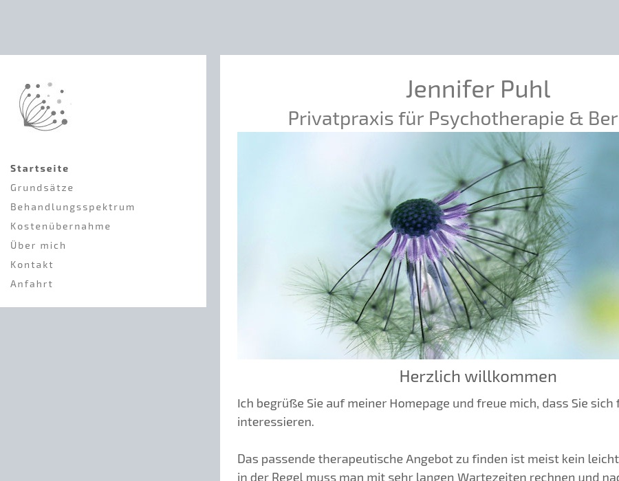 Psychologische Psychotherapeutin Puhl, Jennifer, Dipl.-Psych. ,