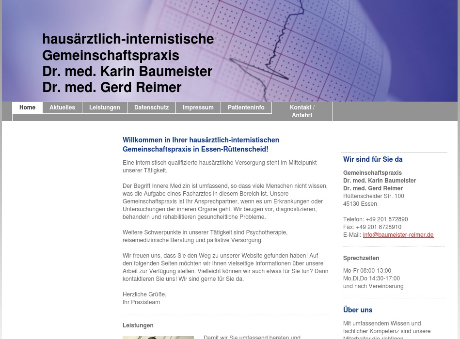 Baumeister Karin Dr. med.