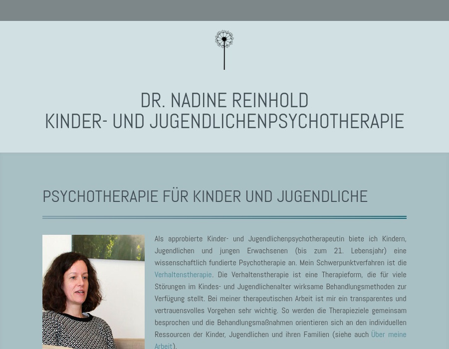 Psychotherapie für Kinder, Jugendliche und junge Erwachsene