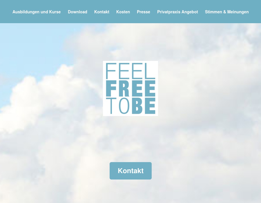 Feel Free To Be Zehrfeld Manuela Heilpraktikerin Psychotherapie Hypnosetherapeutin