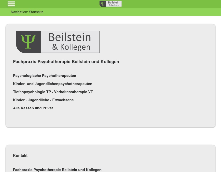 Beilstein Karl Dipl.-Psychologe