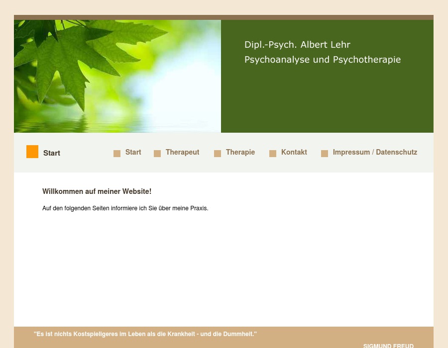 Lehr Albert Dipl.-Psychologe