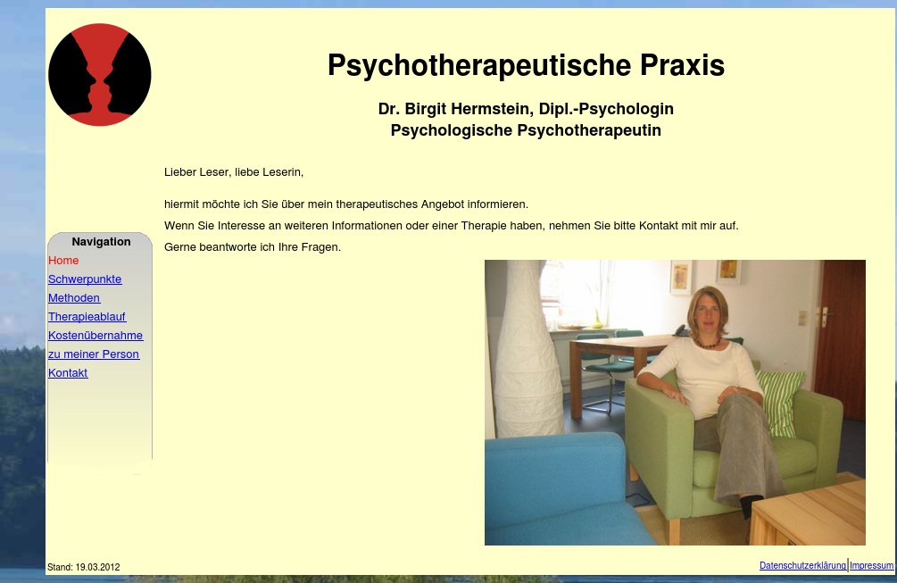 Psychotherapeutische Praxis Dr. Birgit Hermstein