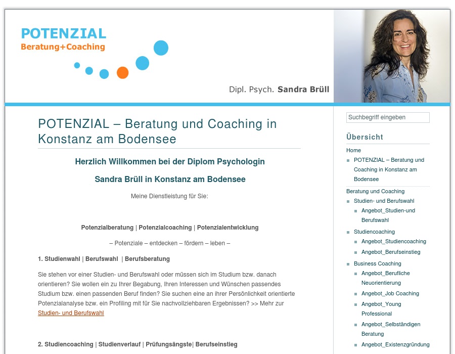 Brüll Sandra, Potenzial Beratung + Coaching Dipl.-Psych.