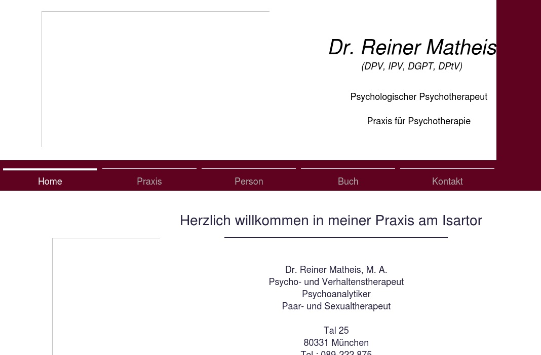 Matheis Reiner Dr.Dipl.-Psych.