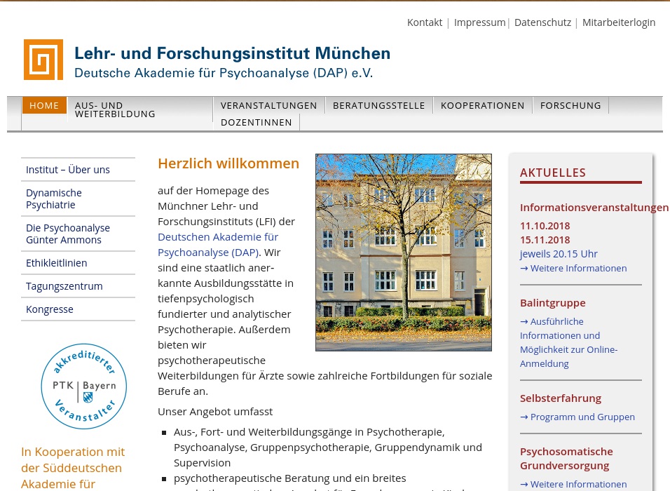 Deutsche Akademie für Psychoanalyse
