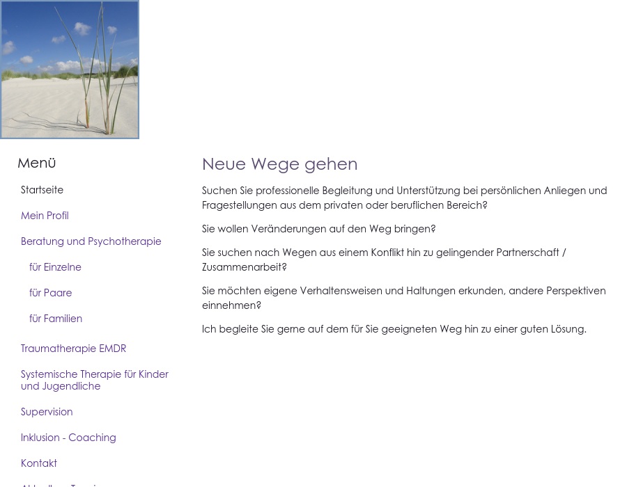 Einzel-, Paar-, Familientherapie u. Supervision Renate Querbach-Kunert