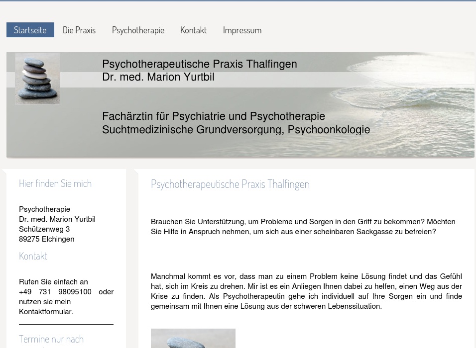 Yurtbil Marion Dr.med. Psychotherapeutische Praxis