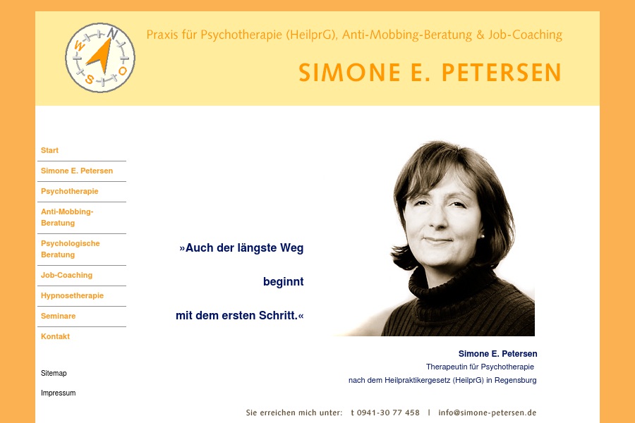 Psychotherapie (HPG) u. Anti-Mobbing-Beratung Petersen Simone