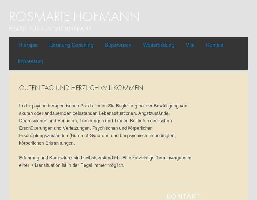 Hofmann Rosemarie