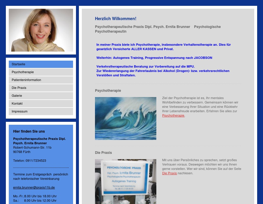 Brunner Ernita Dipl.-Psychologin