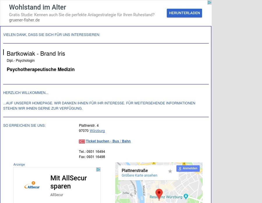 Bartkowiak-Brand Iris Dipl.-Psych.