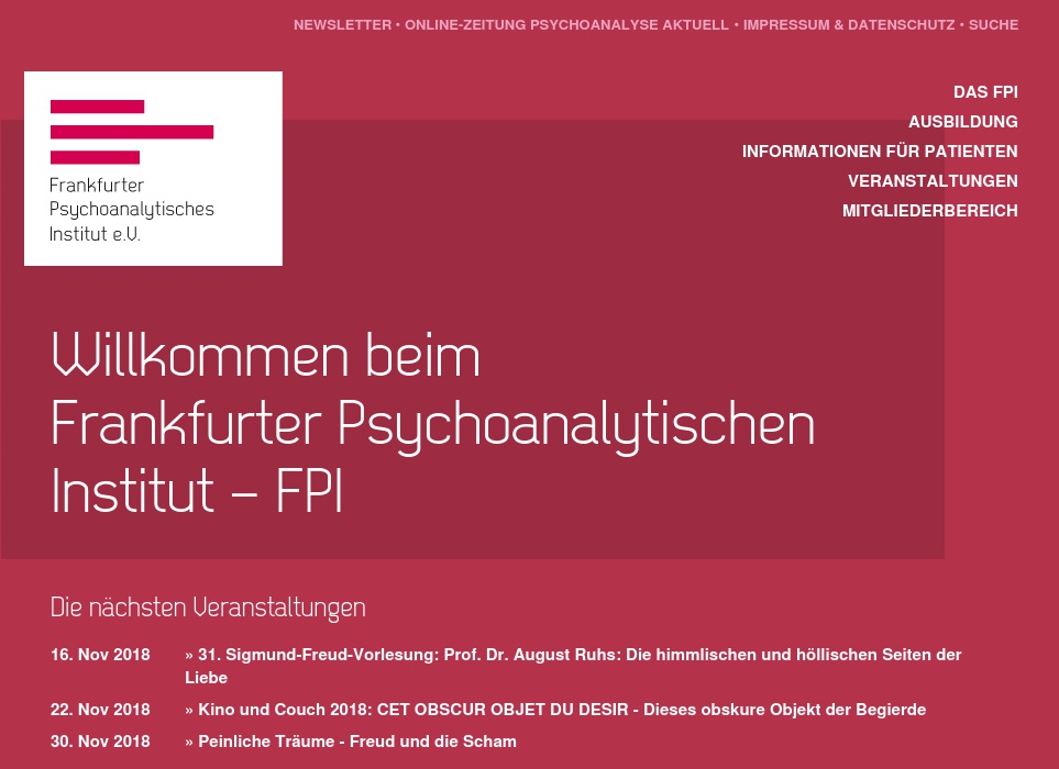 Frankfurter Psychoanalytisches Institut e.V.