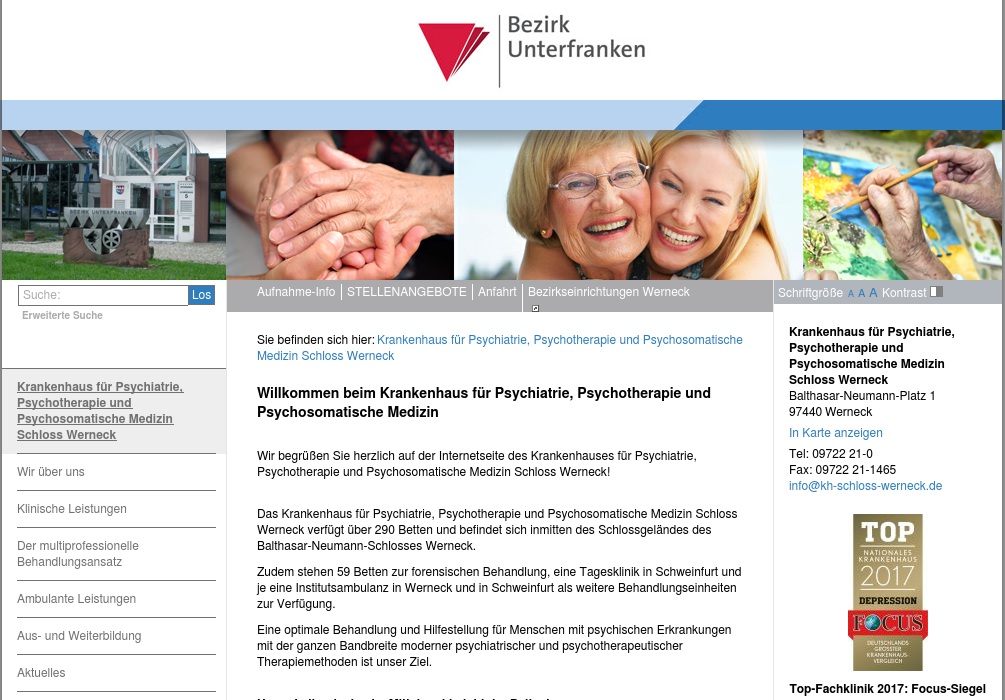 Krankenhaus für Psychiatrie, Psychotherapie und Psychosomatische Medizin