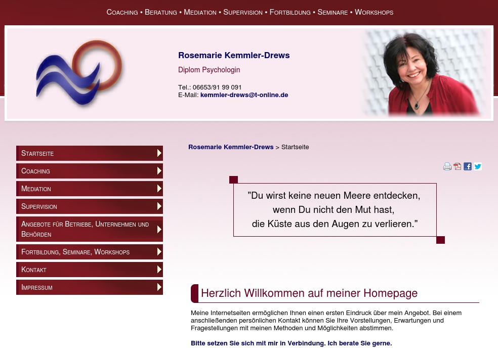 Kemmler-Drews Rosemarie Dipl.-Psych.