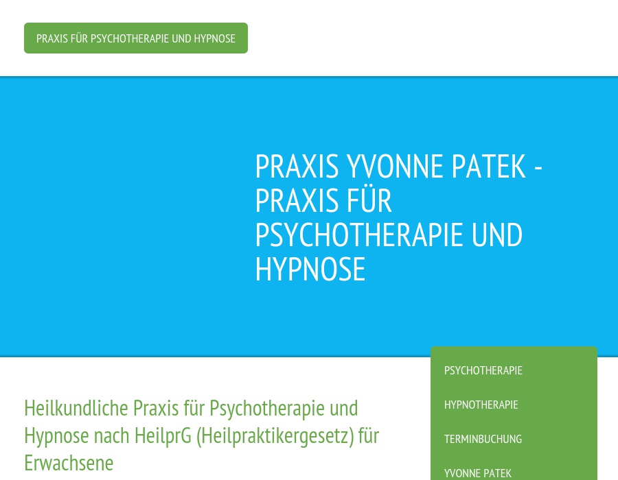 Heilpraxis für Psychotherapie