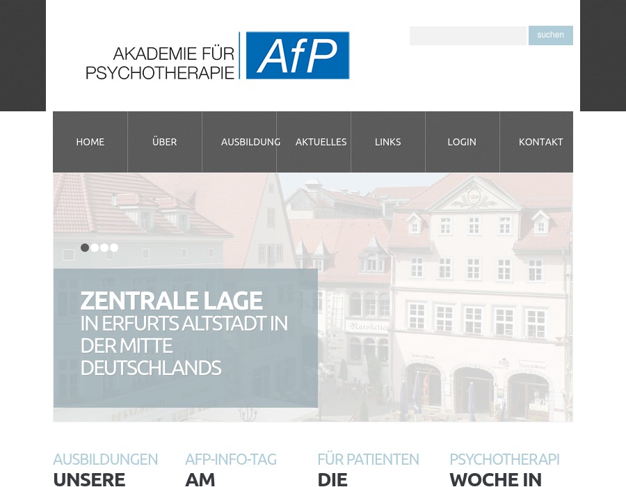 AfP Akademie für Psychotherapie Erfurt GmbH