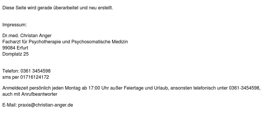 Anger Christian Dr.med.