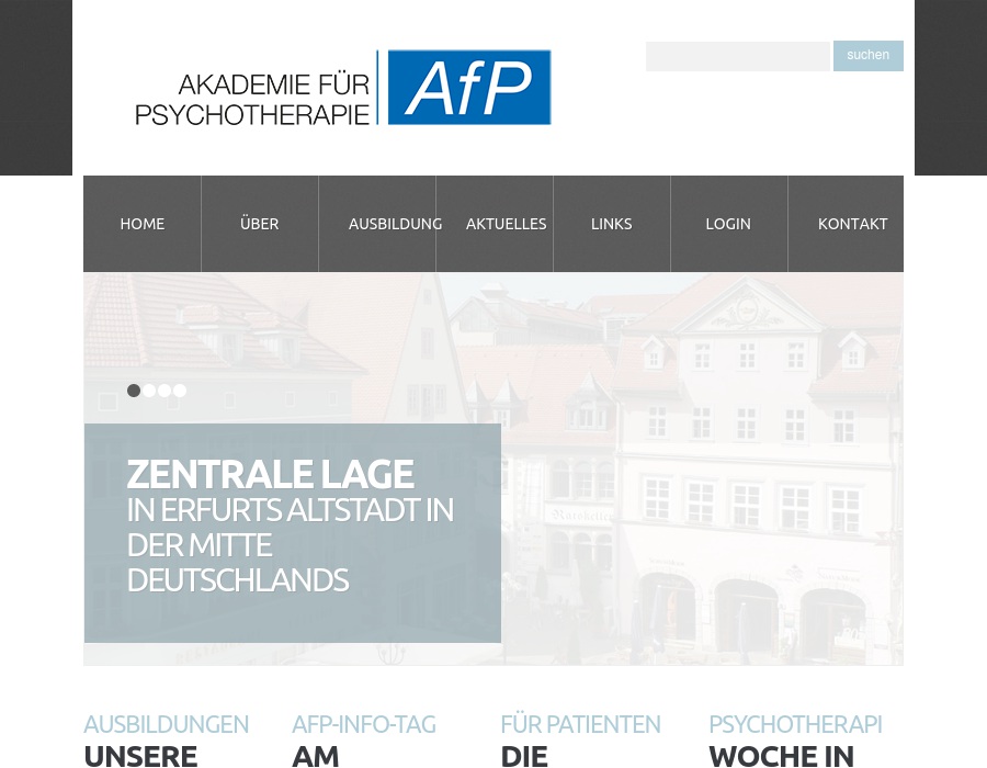 AfP Akademie für Psychotherapie Erfurt GmbH