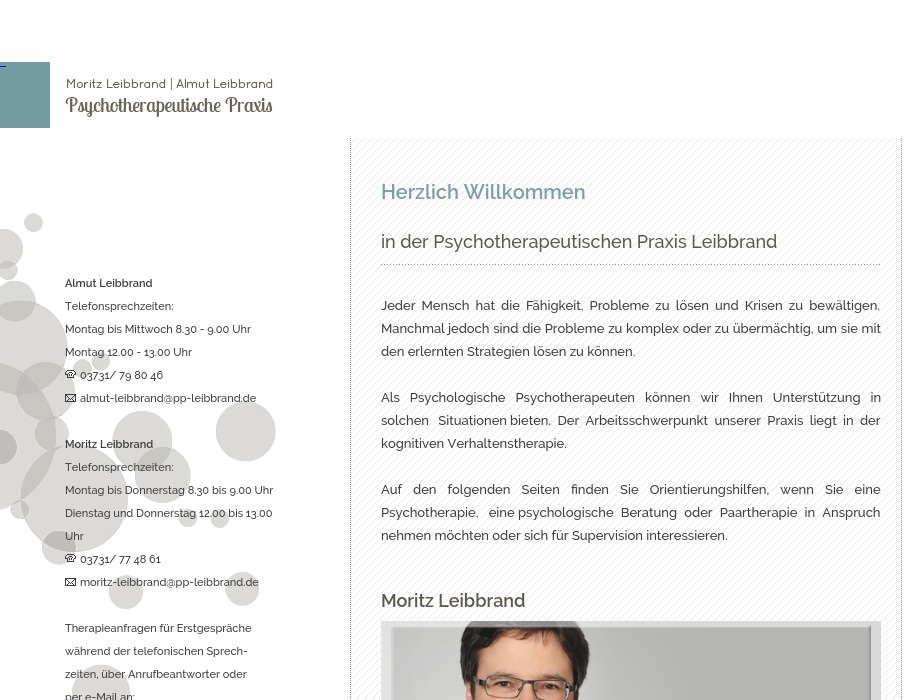 Leibbrand Moritz Dipl.-Psych.