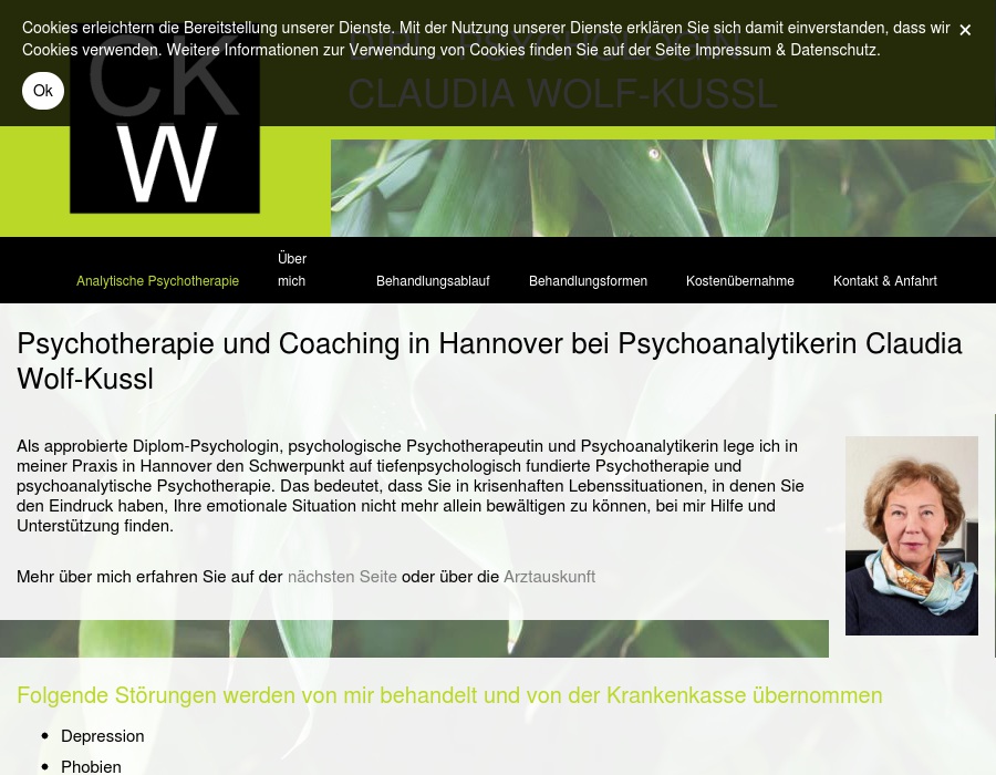 Psychotherapiepraxis Claudia Wolf-Kussl