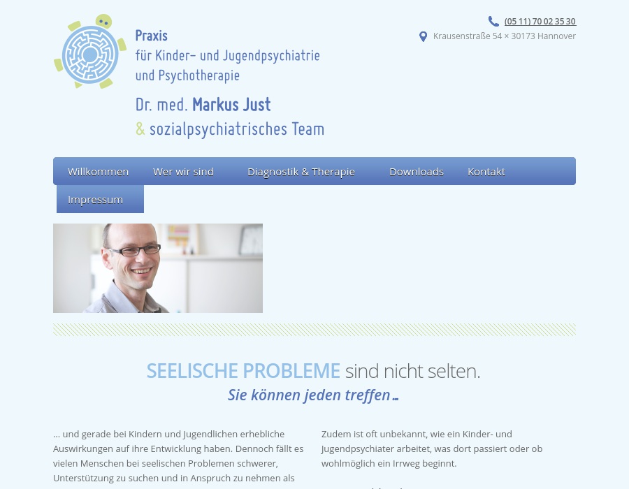 Just Markus Dr., Sozialpsychiatrische Praxis für Kinder und Jugendliche