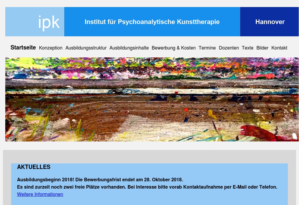 Institut für psychoanalytische Kunsttherapie