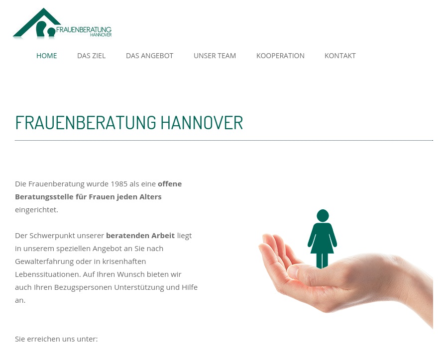 Frauenberatung für Betroffene von Gewalt