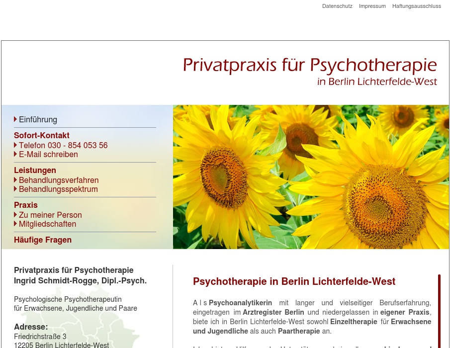 Schmidt-Rogge Ingrid Dipl.-Psych.