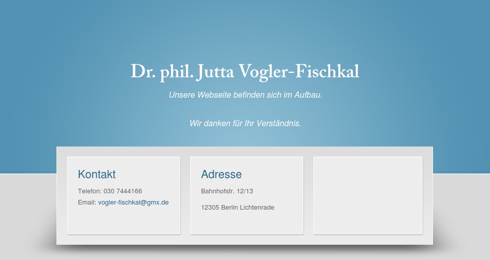 Vogler-Fischkal Jutta Dr.