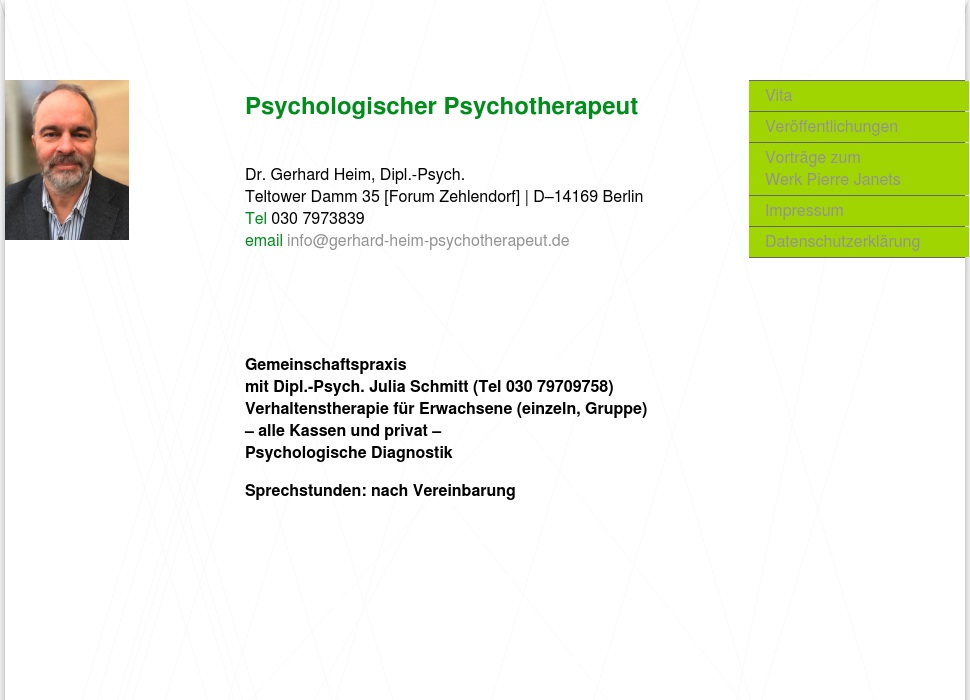 Heim Gerhard Dr. Dipl.-Psych.