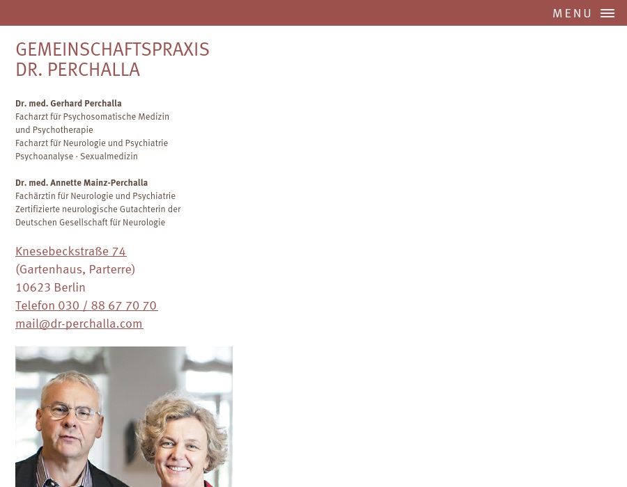 Perchalla Gerhard Dr. med.