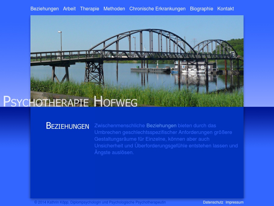 Köpp Kathrin Dipl.-Psychologin Psychologische Psychotherapeutin