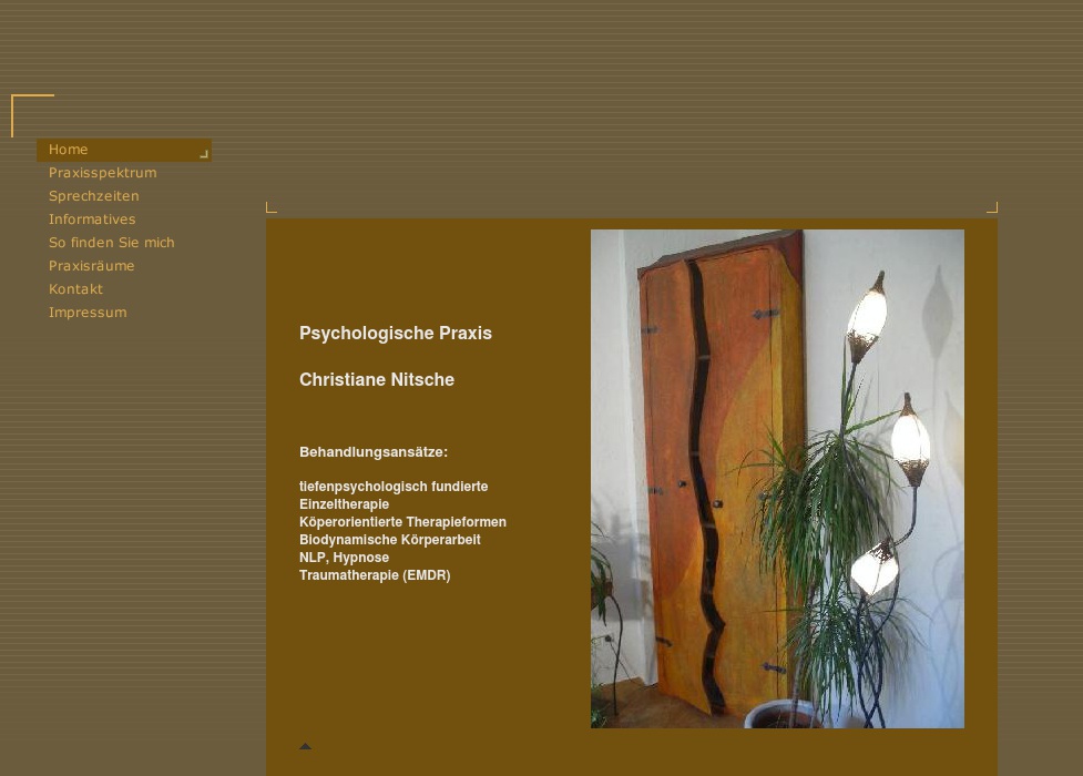 Nitsche Christiane Dipl.-Psych. Psychologische Psychotherapeutin