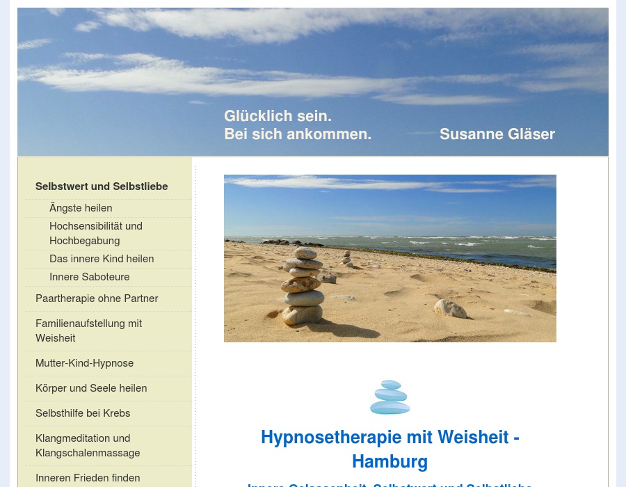 Gläser Susanne Psyche in Balance Hypnosetherapie und Psychosomatik
