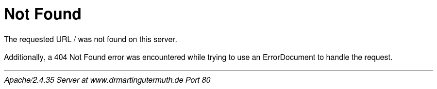 Gutermuth Martin Dr. Nervenarzt Psychotherapie