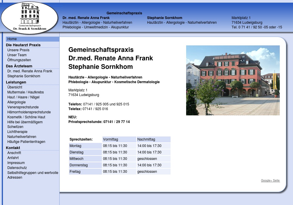 Ärzte - Berufsausübunsgemeinschaft für Dermatologie