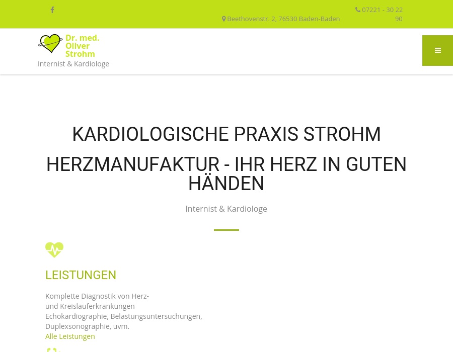 Strohm Oliver Prof. Dr. med.