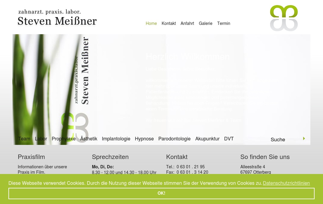 zahnarzt . praxis . labor Steven Meißner