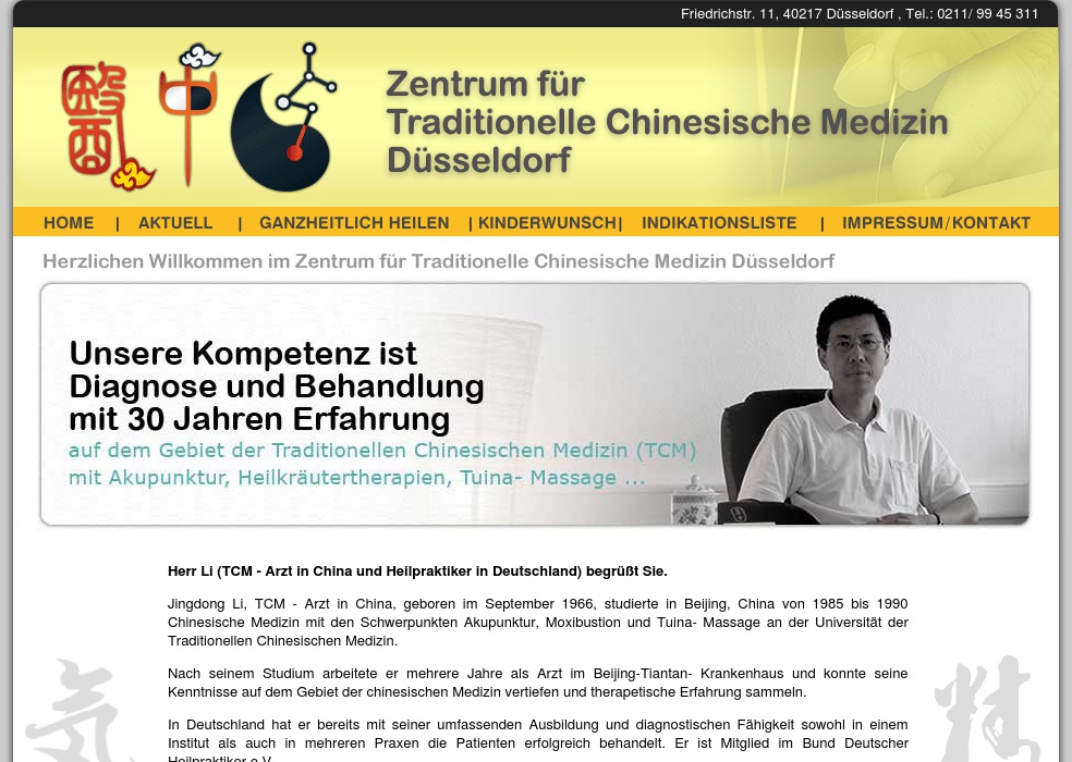 Akupunktur Zentrum für Traditionelle Chinesische Medizin D.dorf