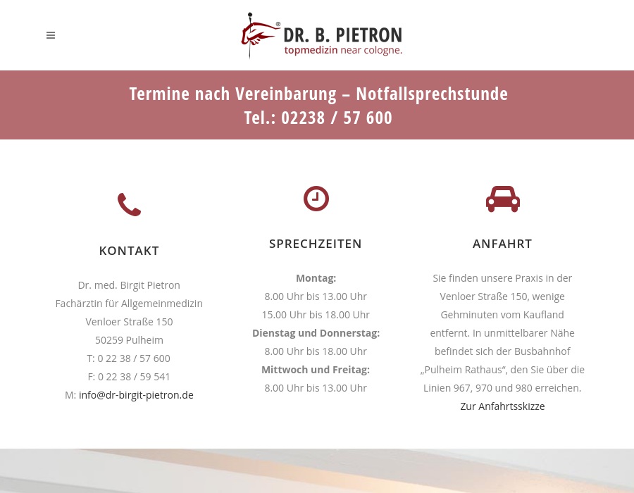 Pietron Birgit Dr. med.