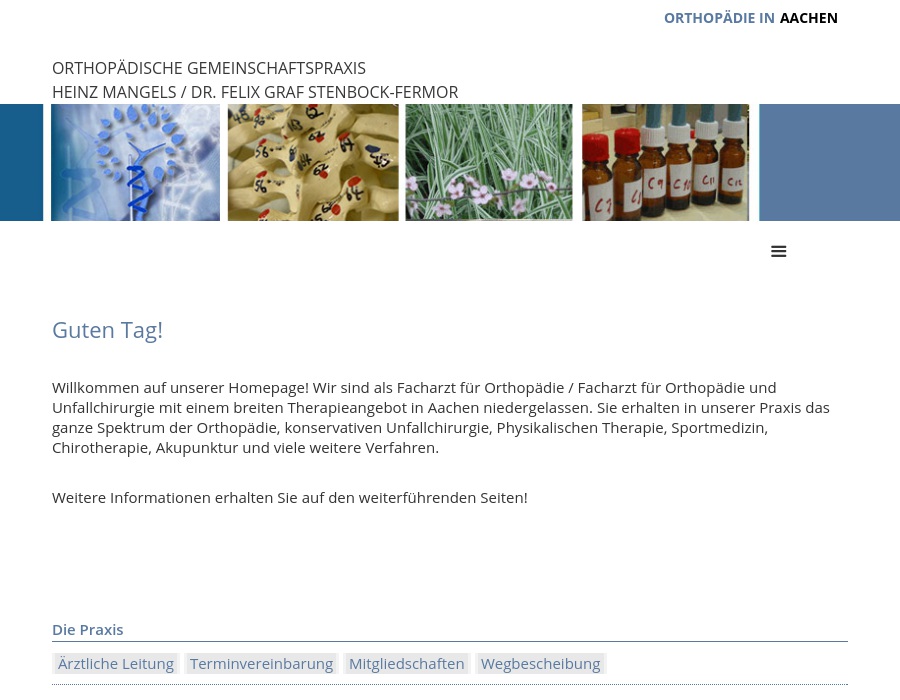 Stenbock-Fermor Felix Graf Dr. med.