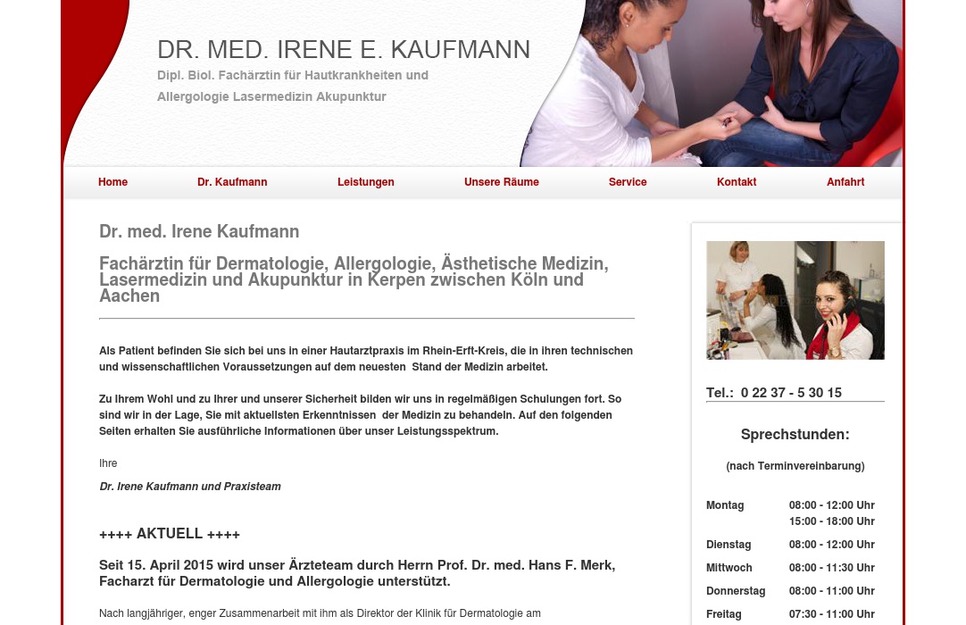 Kaufmann Irene Dr. med. Hautärztin