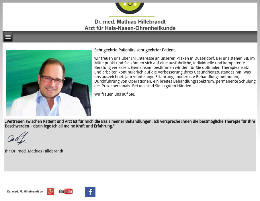 Hillebrandt M. Dr. med.