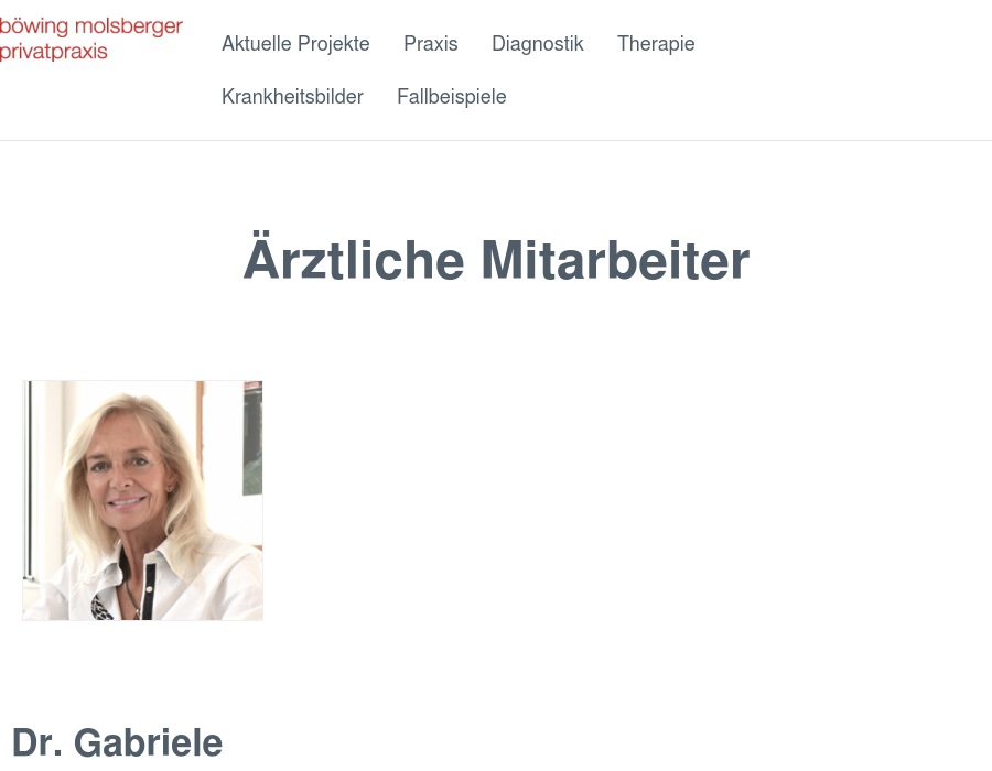 Böwing Gabriele Dr. med.