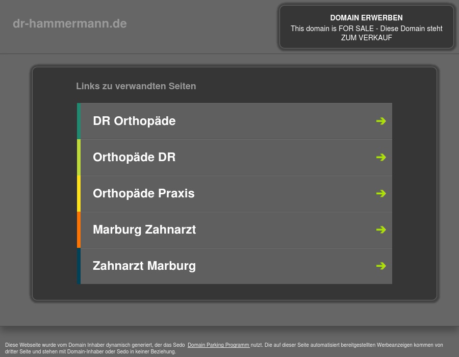 HAMMERMANN NORBERT DR.