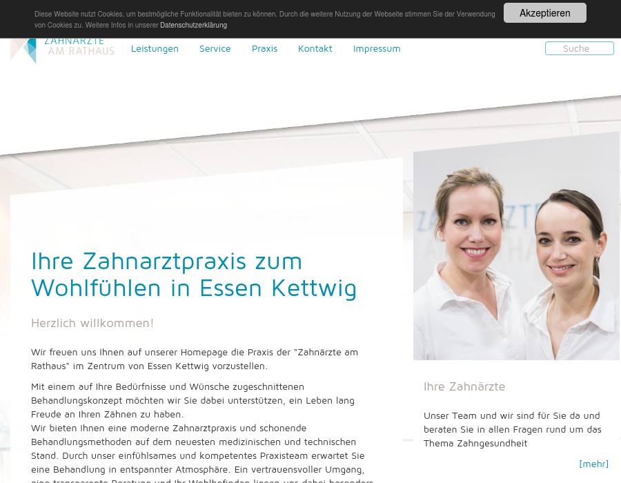 Aesthetische Zahnheilkunde ZAHNÄRZTE AM RATHAUS Dr. Liss von Gehr & Dr. Ilana Olinger