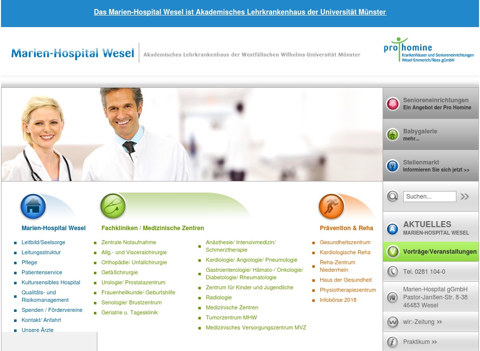 Radiologische Praxis am Marien-Hospital Wesel