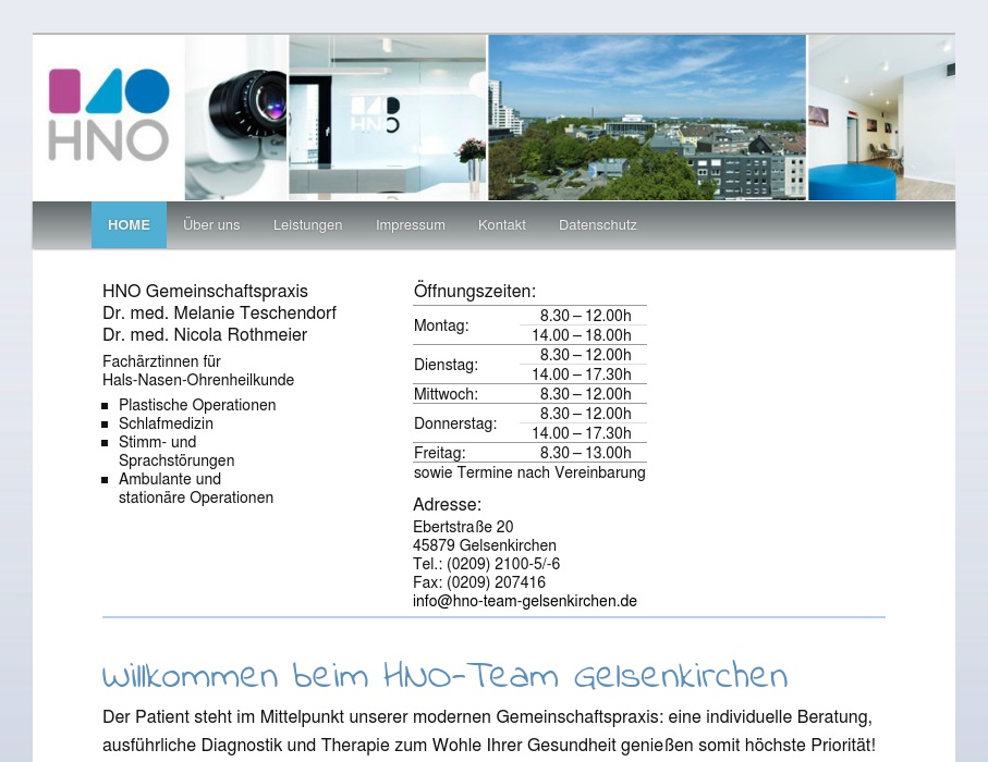 Teschendorf Melanie Dr. med., Rothmeier Nicola Dr. med.